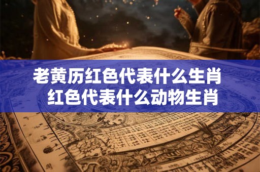 老黄历红色代表什么生肖 红色代表什么动物生肖 老黄历红色代表什么生肖 红色代表什么动物生肖
