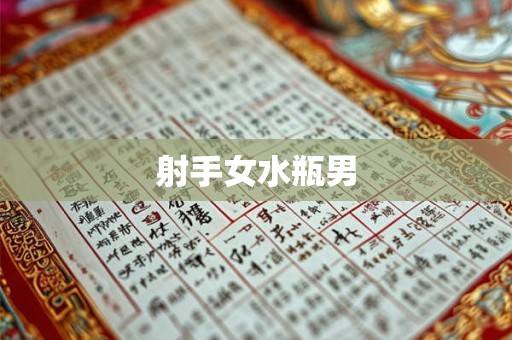 射手女水瓶男 射手女水瓶男