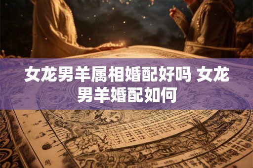 女龙男羊属相婚配好吗 女龙男羊婚配如何