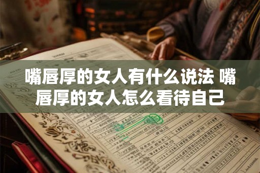 嘴唇厚的女人有什么说法 嘴唇厚的女人怎么看待自己