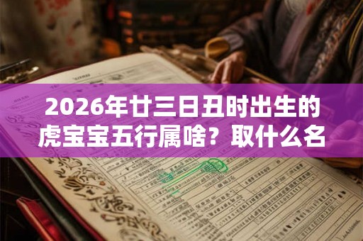 2026年廿三日丑时出生的虎宝宝五行属啥？取什么名字吉利