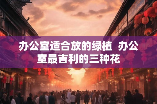 办公室适合放的绿植  办公室最吉利的三种花