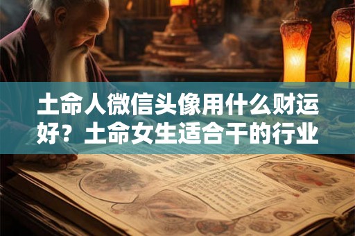 土命人微信头像用什么财运好?土命女生适合干的行业 土命人微信头像用什么财运好?土命女生适合干的行业