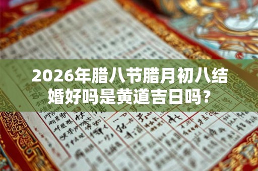 2026年腊八节腊月初八结婚好吗是黄道吉日吗？