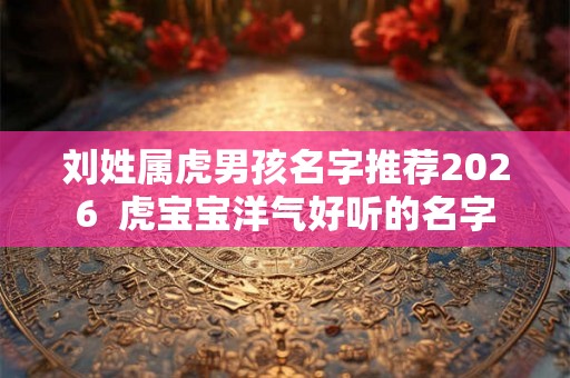 刘姓属虎男孩名字推荐2026  虎宝宝洋气好听的名字
