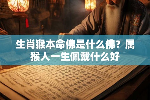 生肖猴本命佛是什么佛？属猴人一生佩戴什么好