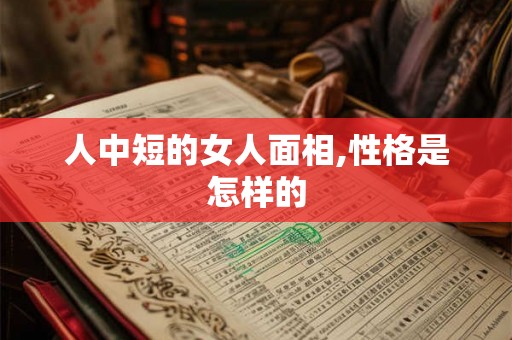 人中短的女人面相,性格是怎样的 人中短的女人面相,性格是怎样的