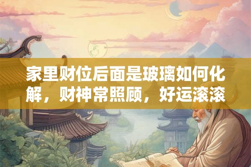家里财位后面是玻璃如何化解，财神常照顾，好运滚滚来！