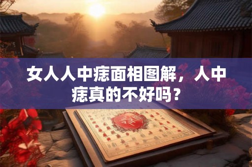 女人人中痣面相图解,人中痣真的不好吗? 女人人中痣面相图解,人中痣真的不好吗?