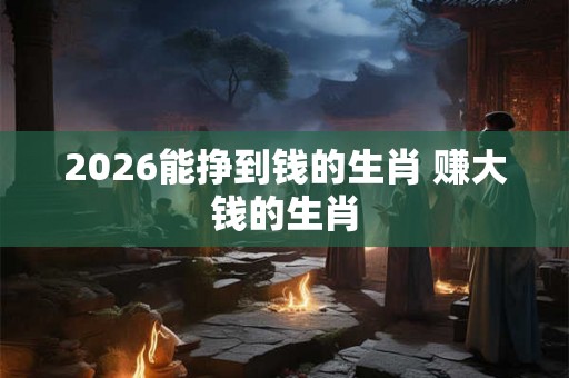 2026能挣到钱的生肖 赚大钱的生肖