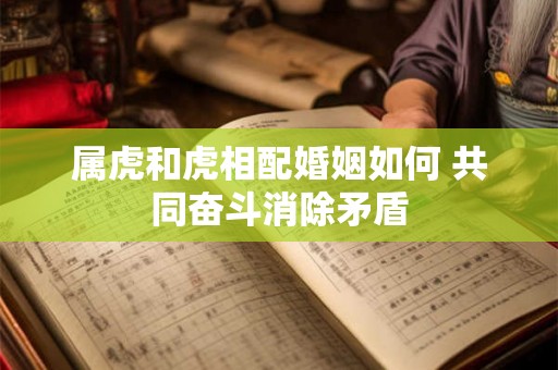 属虎和虎相配婚姻如何 共同奋斗消除矛盾