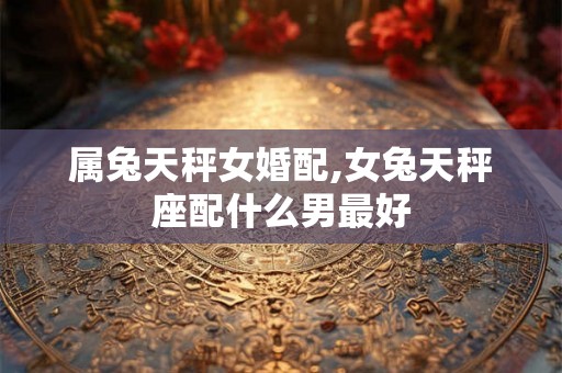 属兔天秤女婚配,女兔天秤座配什么男最好