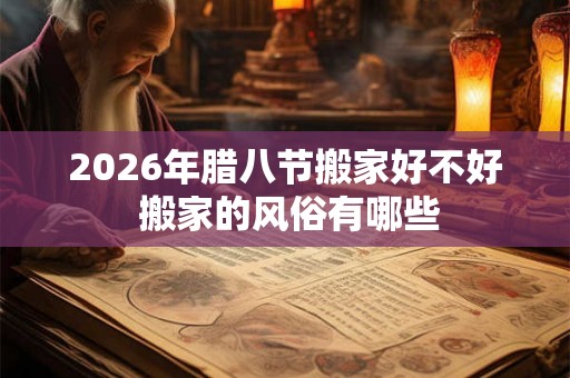 2026年腊八节搬家好不好 搬家的风俗有哪些 2026年腊八节搬家好不好 搬家的风俗有哪些