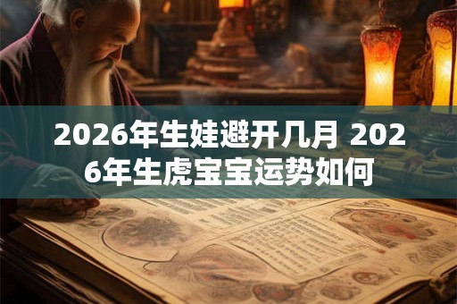 2026年生娃避开几月 2026年生虎宝宝运势如何