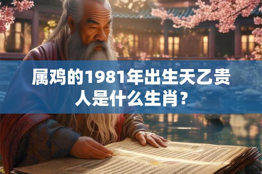 属鸡的1981年出生天乙贵人是什么生肖？