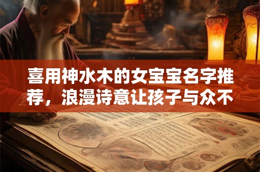 喜用神水木的女宝宝名字推荐，浪漫诗意让孩子与众不同