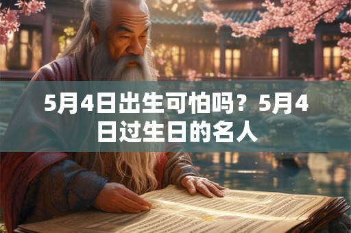 5月4日出生可怕吗？5月4日过生日的名人