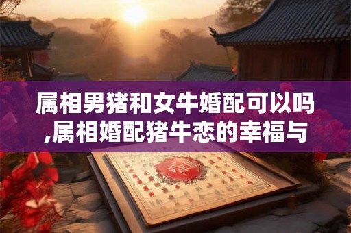 属相男猪和女牛婚配可以吗,属相婚配猪牛恋的幸福与挑战