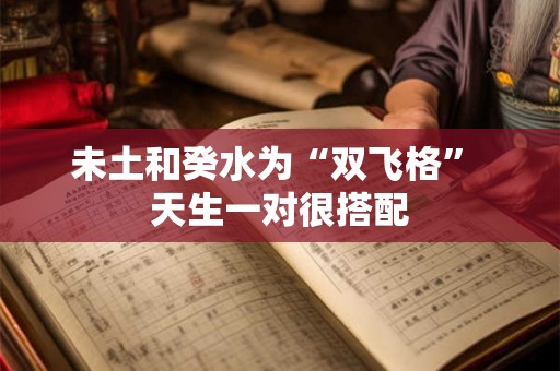 未土和癸水为“双飞格” 天生一对很搭配 未土和癸水为“双飞格” 天生一对很搭配