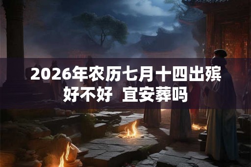2026年农历七月十四出殡好不好 宜安葬吗 2026年农历七月十四出殡好不好 宜安葬吗