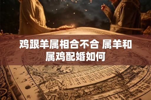 鸡跟羊属相合不合 属羊和属鸡配婚如何