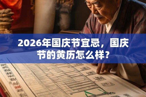 2026年国庆节宜忌，国庆节的黄历怎么样？