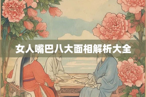 女人嘴巴八大面相解析大全 女人嘴巴八大面相解析大全