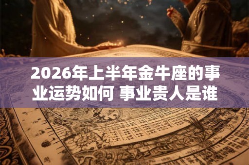 2026年上半年金牛座的事业运势如何 事业贵人是谁