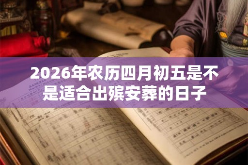 2026年农历四月初五是不是适合出殡安葬的日子 2026年农历四月初五是不是适合出殡安葬的日子
