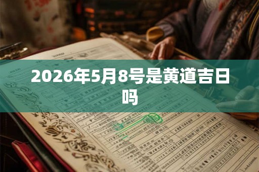 2026年5月8号是黄道吉日吗