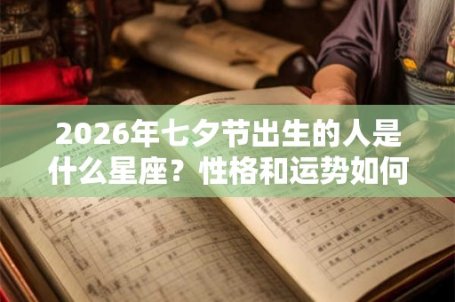 2026年七夕节出生的人是什么星座？性格和运势如何？