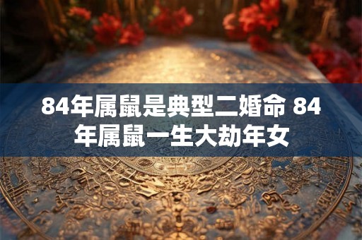 84年属鼠是典型二婚命 84年属鼠一生大劫年女 84年属鼠是典型二婚命 84年属鼠一生大劫年女