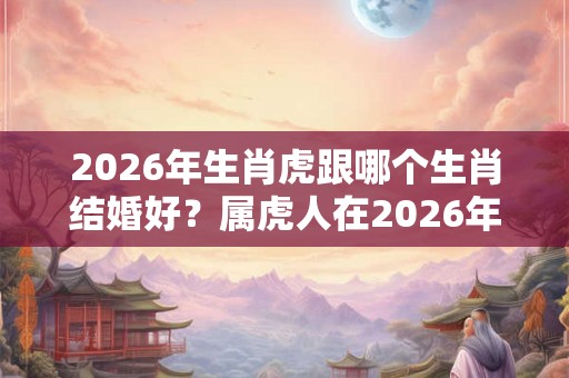 2026年生肖虎跟哪个生肖结婚好？属虎人在2026年犯太岁吗？