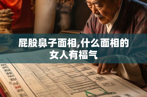屁股鼻子面相,什么面相的女人有福气