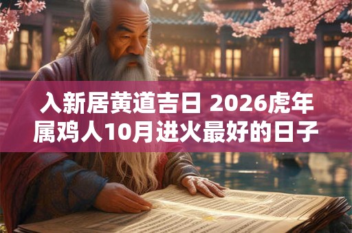 入新居黄道吉日 2026虎年属鸡人10月进火最好的日子