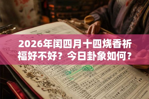 2026年闰四月十四烧香祈福好不好？今日卦象如何？