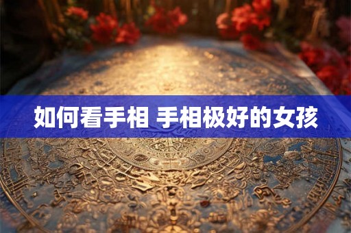 如何看手相 手相极好的女孩