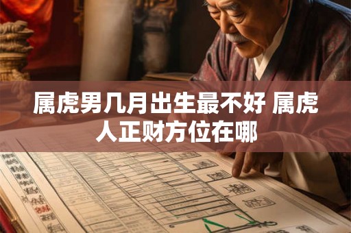 属虎男几月出生最不好 属虎人正财方位在哪