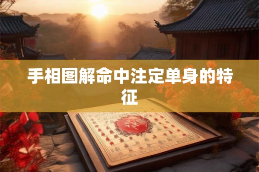 手相图解命中注定单身的特征