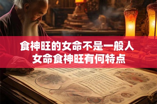 食神旺的女命不是一般人 女命食神旺有何特点 食神旺的女命不是一般人 女命食神旺有何特点
