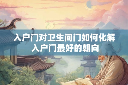 入户门对卫生间门如何化解 入户门最好的朝向