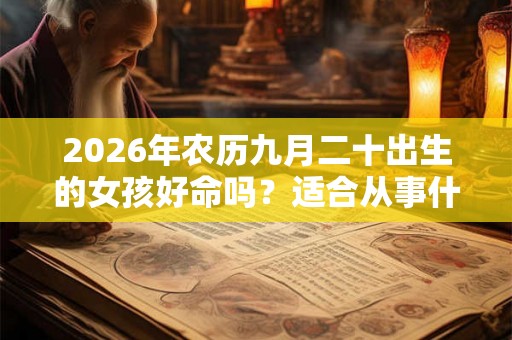 2026年农历九月二十出生的女孩好命吗?适合从事什么职业? 2026年农历九月二十出生的女孩好命吗?适合从事什么职业?