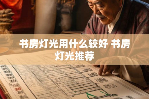 书房灯光用什么较好 书房灯光推荐 书房灯光用什么较好 书房灯光推荐