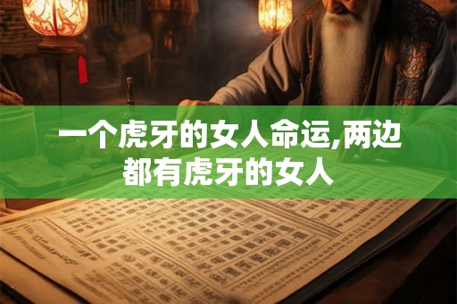 一个虎牙的女人命运,两边都有虎牙的女人