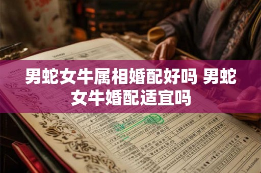 男蛇女牛属相婚配好吗 男蛇女牛婚配适宜吗