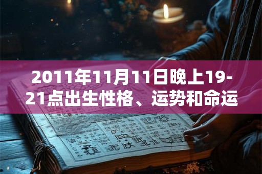 2011年11月11日晚上19-21点出生性格、运势和命运