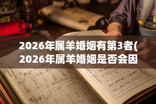 2026年属羊婚姻有第3者(2026年属羊婚姻是否会因第三者介入而岌岌可危?) 2026年属羊婚姻有第3者(2026年属羊婚姻是否会因第三者介入而岌岌可危?)