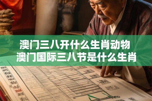 澳门三八开什么生肖动物 澳门国际三八节是什么生肖