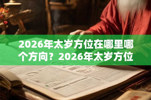 2026年太岁方位在哪里哪个方向？2026年太岁方位如何化解？