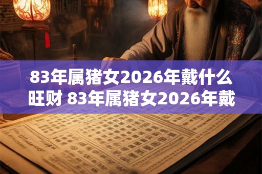 83年属猪女2026年戴什么旺财 83年属猪女2026年戴什么好 83年属猪女2026年戴什么旺财 83年属猪女2026年戴什么好